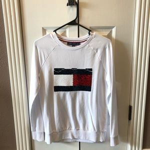 White sweater